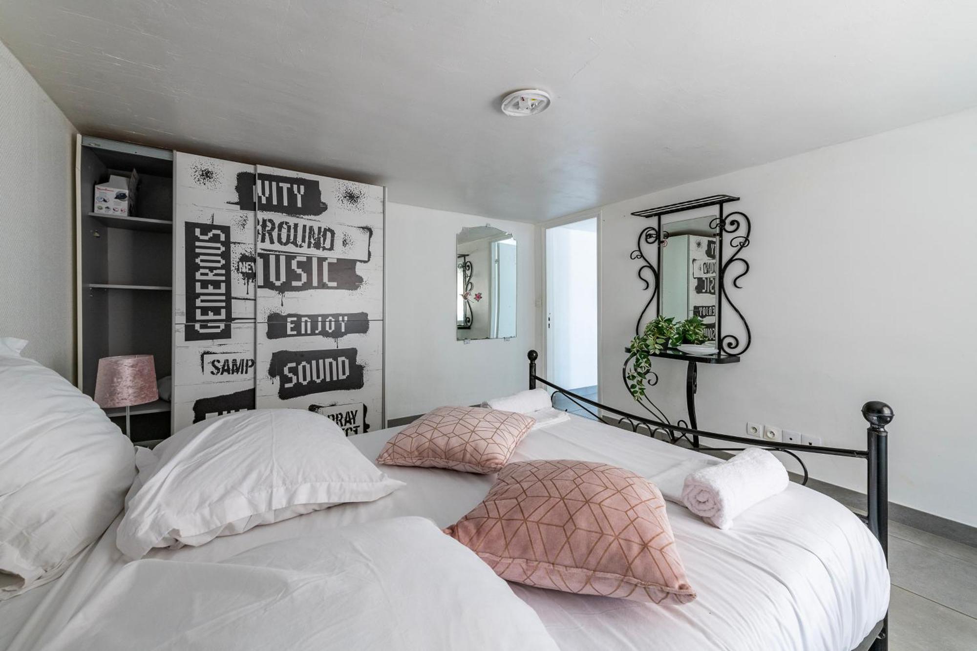 Appartement Cosy - Proche Disneyland - Paris - Rer Нуази-ле-Гран Экстерьер фото